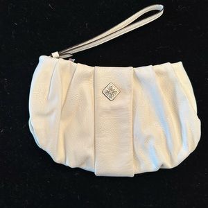 White Vera Wang, wristlet purse